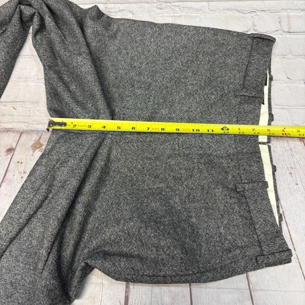 O'Connell's Men Wool Dress Pants Size 32x29 Made in USA Gray D119 -25
